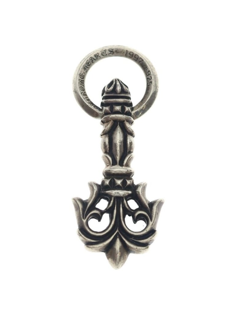 Chrome Hearts Filigreepull Pendant Top Silver